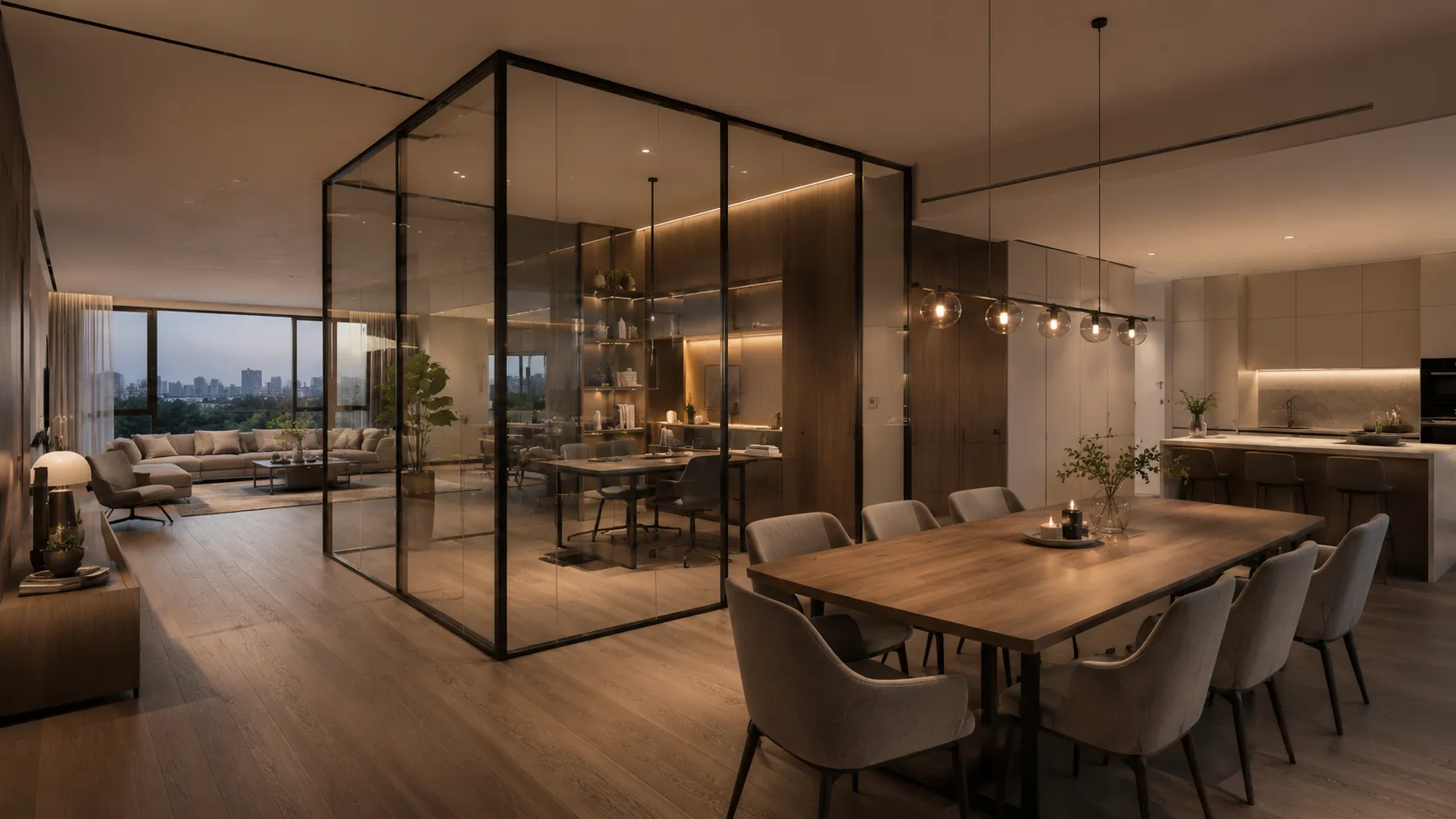 Mesa com planejamento e orçamento detalhado de obra